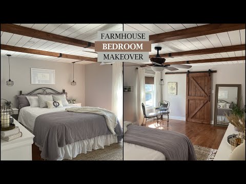 Farmhouse Bedroom Makeover