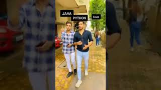 which programing language you like most #python #pythonprogramming #java #javavspython