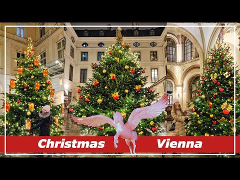 Magical Christmas Lights Walk in Vienna, Austria - Best photography spots - Рождественская Вена