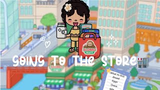 Going to the store✨ || #toca #tocarp #tocabocarp #tocalifeworld #tocaboca #ehusdvhskffn