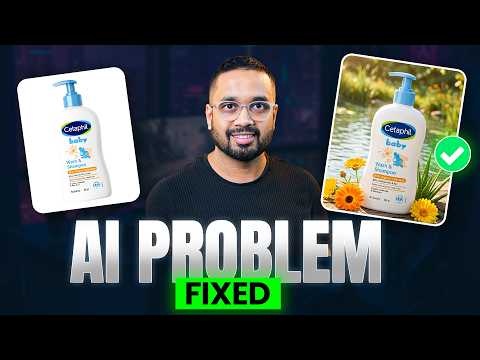 AI Product Image Problem Solved | Keep Logo & Text Same