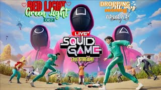 One Mistake Game Over 😈 Squid Game LIVE 🔴 Red light 🟢 Green light 😱456