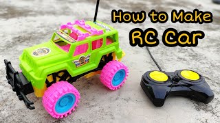 Remote Control Car, How to Make Remote Control Car ,Remote Control Gadi, Diy RC Car Home Made