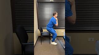 Goblet squat tutorial