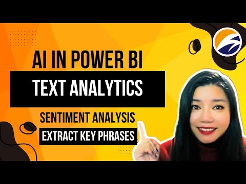 How to Analyse Text using Power BI - Text Analytics #ai #aivisuals #powerbi