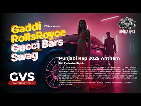 Gaddi Rolls Royce, Gucci da Suit Video Punjabi Rap 2025 | Luxury, Hustle, and Vibes