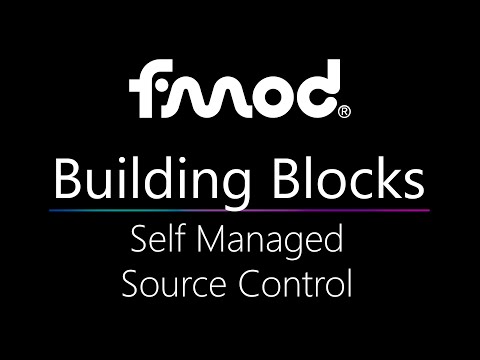 FMOD Building Blocks: Self Managed Source Control