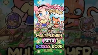 MULTIPLAYER CODE FOR EVERYONE|AVATAR WORLD|#avatarworld #avatarworldupdate #avatarworldcodes #code