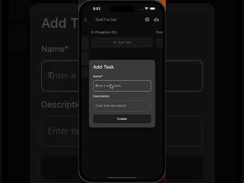 TaskTracker iOS