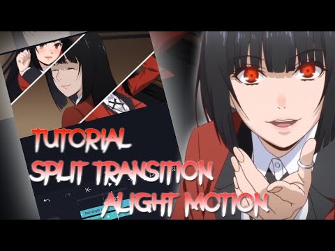 Tutorial Split Transition - Alight motion
