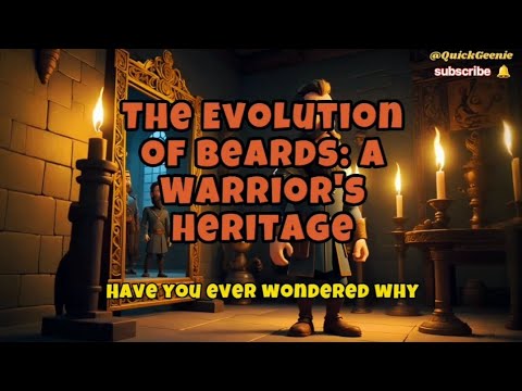 Do You Have Warrior Genes🥷🏻⚔️? The Real Reason Men Grow Beards 🧔🏻 | @QuickGeenie | Ai Gen