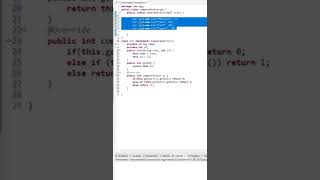 Comparable in java