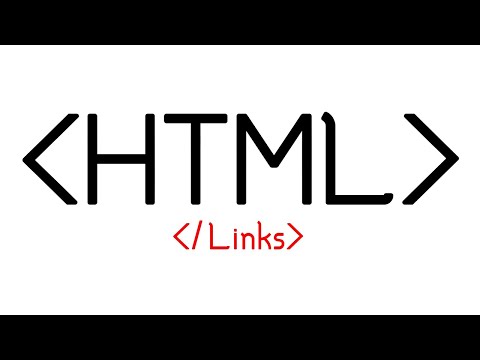 How to Build a Website using HTML: 5. Links