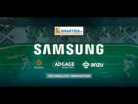 Samsung In-Game Advertising by Anzu - MMA Smarties Bronze-awarded campaign