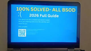 (2026 Full Guide✅) Your PC Ran Into a Problem And Needs To Restart In Windows 10/11/8