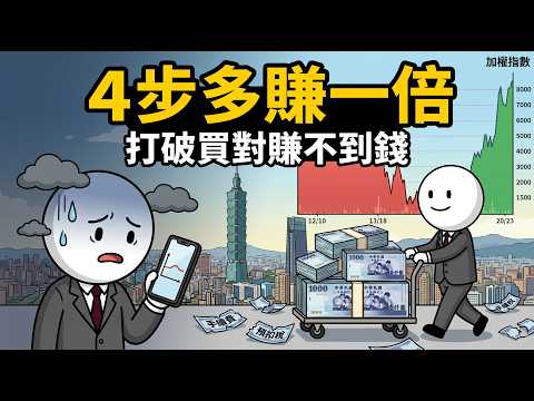 存股十年為何資產腰斬？打臉99%散戶的投資真相，買對標的也賺不到錢的殘酷機制