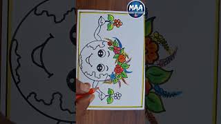 World earth day | World earth day drawing #shorts #shortvideo #youtubeshorts #viralvideo #earth