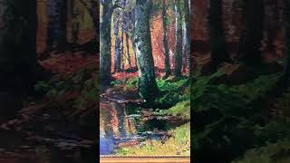 Vintage Fall Landscapes TV Art. 4K Frame TV Hack. Easy, FREE DIY Decor #falldecor #frametv #tvart