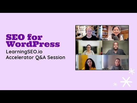 SEO For WordPress - The Learning SEO Accelerator [13th Session]