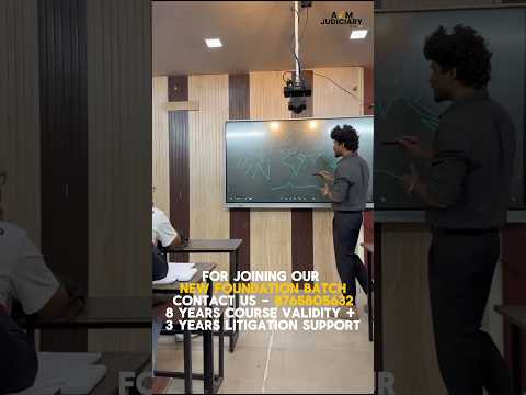 FOR JOINING OUR NEW FOUNDATION BATCH 8 years course validity + 3 years litigation support #ytshorts