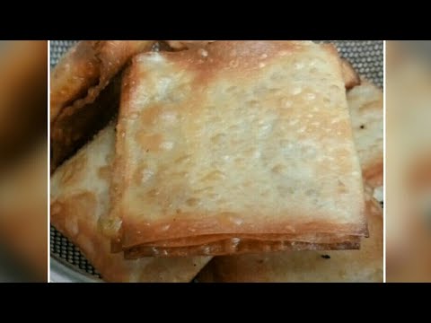 Fish box from samosa sheets/easy snack recipe