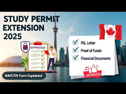 Study Permit Extension Canada 2025 | Step-by-Step Full Process for IMM5709 + Document Guide