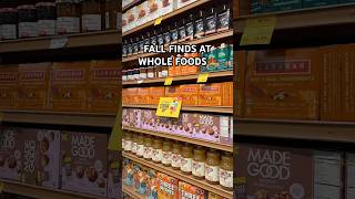 FALL FINDS AT WHOLE FOODS🍁