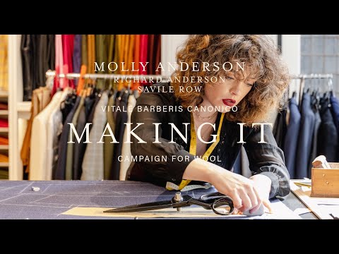 'Making It" Molly Anderson, Richard Anderson Savile Row - Vitale Barberis Canonico