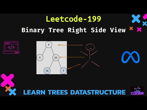 Binary Tree Right Side View - Breadth Firsth Search - Leetcode - 199 - in Hindi