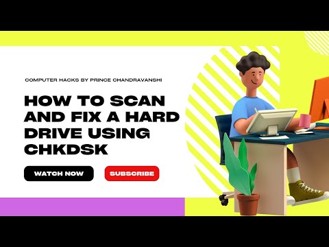 Hard Drive Error check and fixed | How to Scan and Fix a Hard Drive|Chkdsk #harddiskdrive #pcgaming