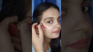 Trying this blush hack 😱 #shortsfeed #makeup #makeuphacks #viralhacks #viralhackstesting #blushhacks
