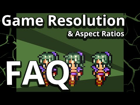 Resolution and Aspect Ratio Management for Game Maker - FAQ