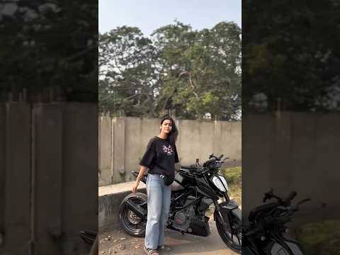 girl biker video and bike love 💞 biker girl status video in assam || #shorts