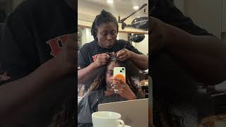 Nana Gets Braids at Charlotte Mensah’s Iconic Salon | SheerLuxe #braidstyles #protectivestyles