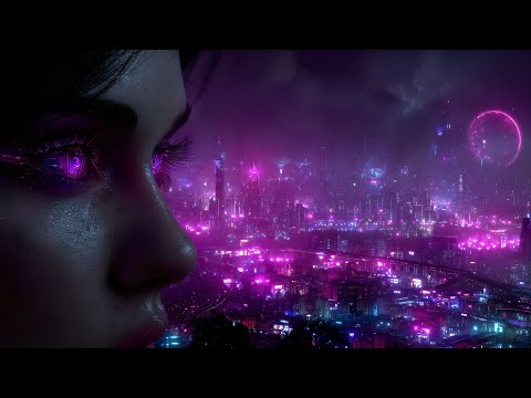 Cybernetic City Visions | Dark Ambient Synthwave for Focus & Immersion
