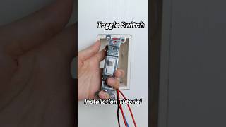 American toggle switch wiring tutorial🤩#diy #homeautomation #azoula #smarthome #toggle #smartswitch