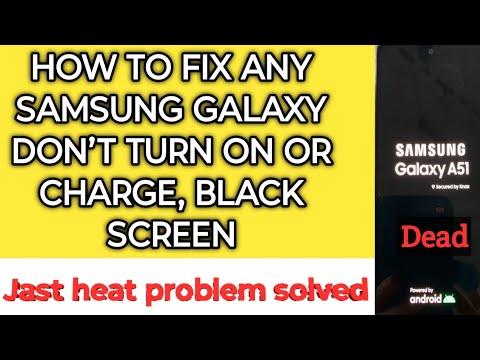 How to fix Samsung Galaxy won’t turn on or charge, black screen SM-A515F/DSN SM-A515F/DS SM-A515F