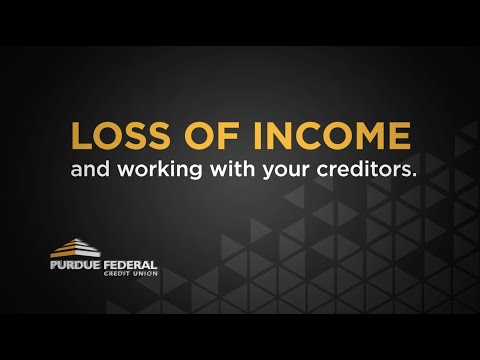 Loss of income and working with your creditors | Financial Wellness