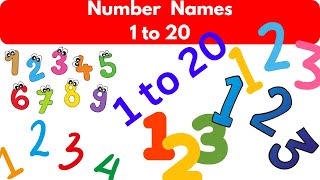"Learn 1 to 20 Number Names | Easy Learning for Kids!"