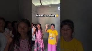 mindful counting #creative #creativeteaching #creativestyle #learningmethods #morningprayer #teacher