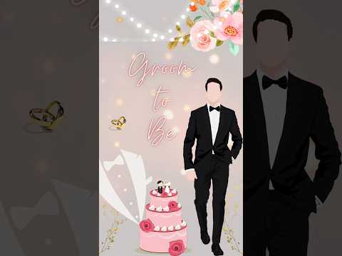 Groom to be Digital Invite card #youtubeshorts #youtube