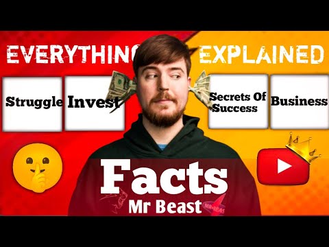 Unbelievable Facts About Mr Beast | Secrets Behind His Fame And Fortune.