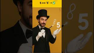 == vs === – Loose vs Strict Equality 🔍 | #JavaScriptShorts  #programming #careergrowth #coding