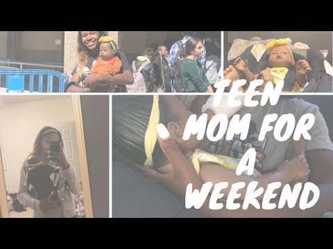 16 YEAR OLD MOM FOR THE WEEKEND (Baby Think It Over) // Sierra Aaliyah