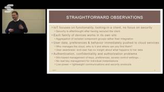Towards a Secure IoT Landscape - Danny De Cock