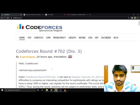 Codeforces Round 702 (Div 3) Live Virtual Participation With Explanations