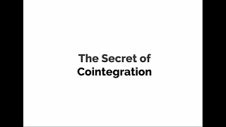 🎯 A Secret Hedge Fund Strategy Can Make You Rich: Cointegration Explained (Pair Trading Guide)
