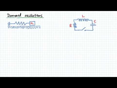 Damped Oscillations