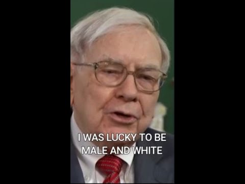 I Was Very Lucky - Warren Buffet