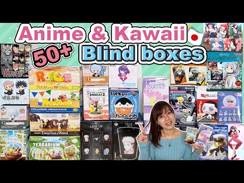Unboxing 50+ Anime and Kawaii Blind Boxes from Japan🇯🇵